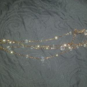 Long Pearl Necklace